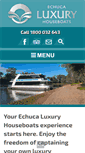 Mobile Screenshot of luxuryhouseboats.com.au